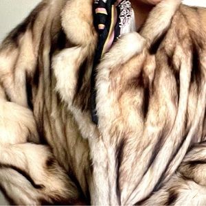 Golden Fitch Fur ZCMI Cameo Room gorgeous coat